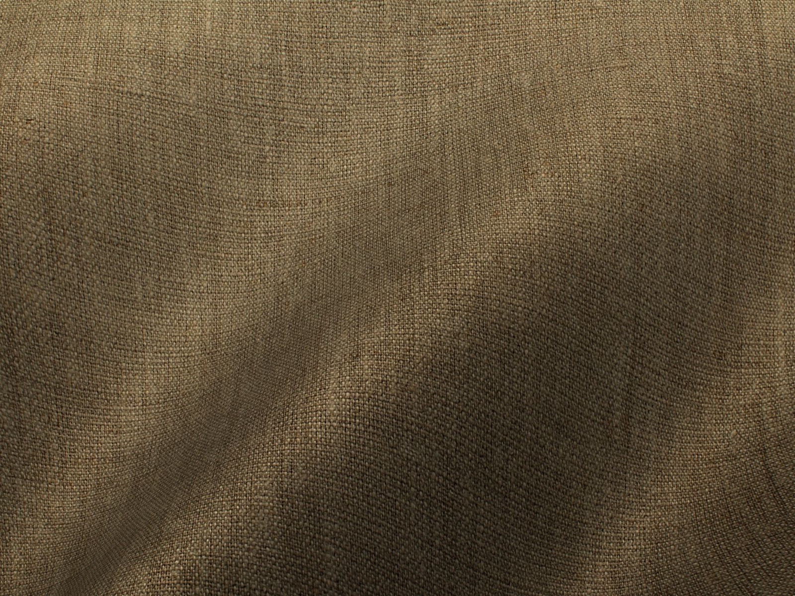 tissu en lin naturel plié
